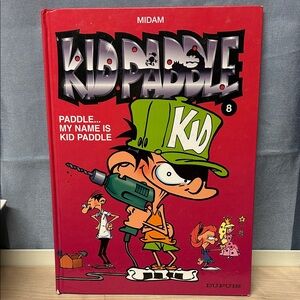 Paddle... my name is kid Paddle #08 comics book in french 2002